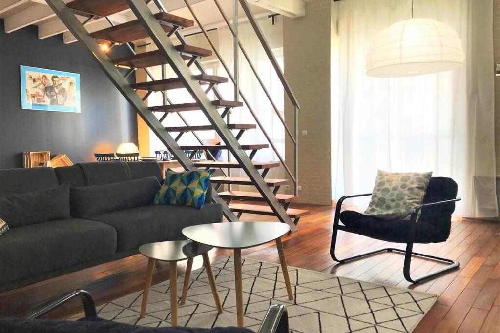 Loft Hyper Centre Reims 6 Pers Avec Parking Apartamento Exterior foto
